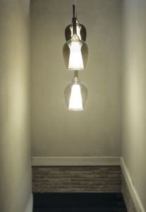 Suspension verre dépoli