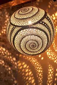 Suspension en terre Cuite